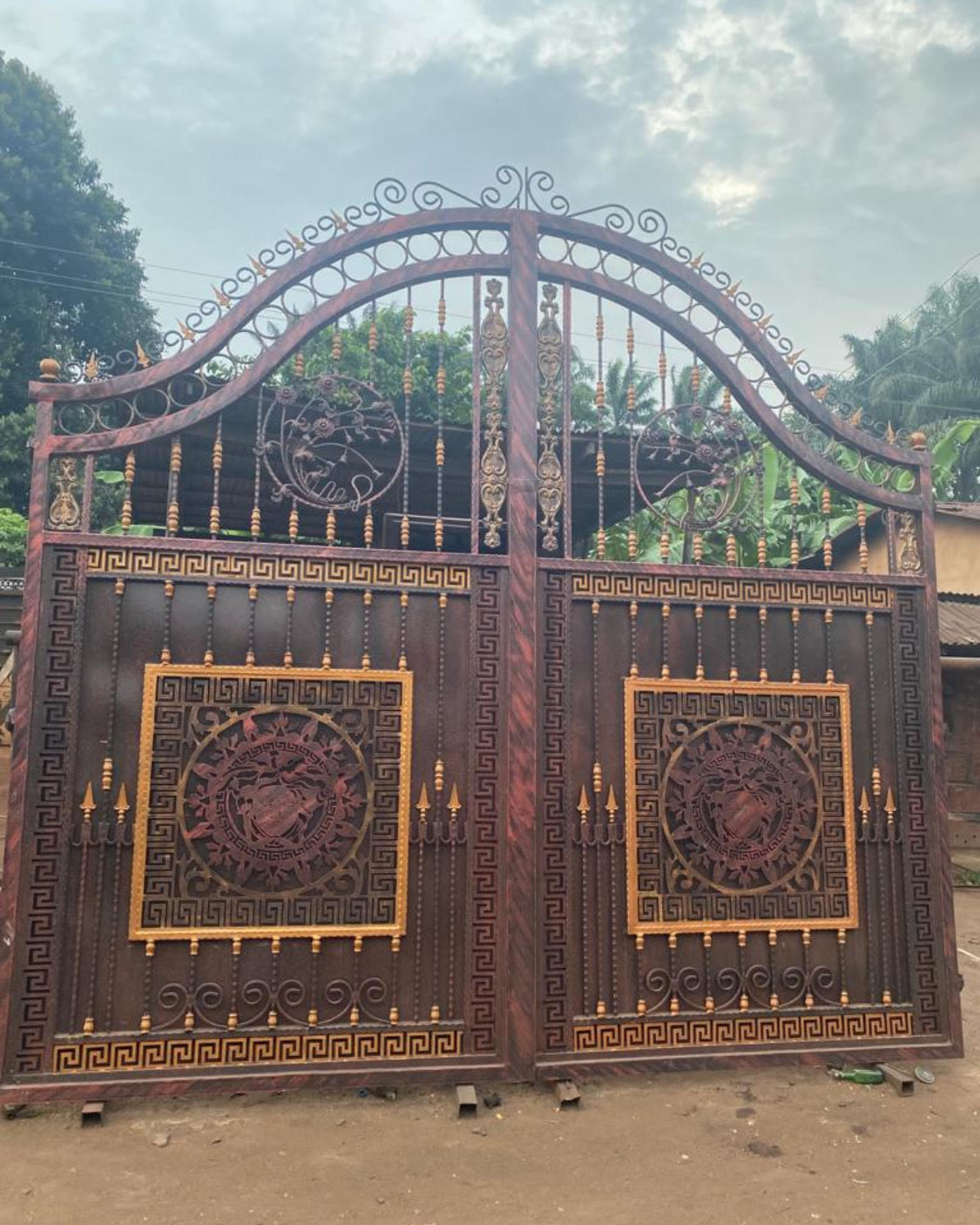 Wrought Iron Gate 4