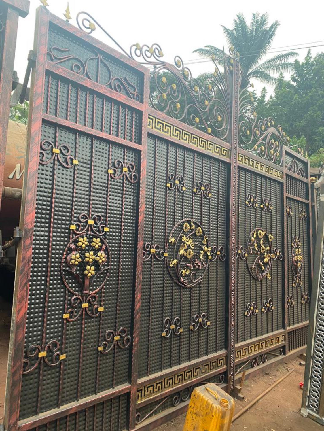 Wrought Iron Gate 6