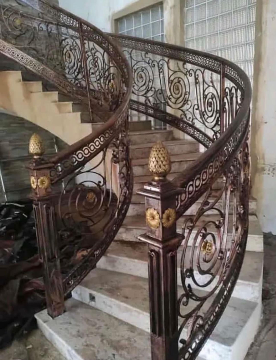 Wrought Iron Staircase 2