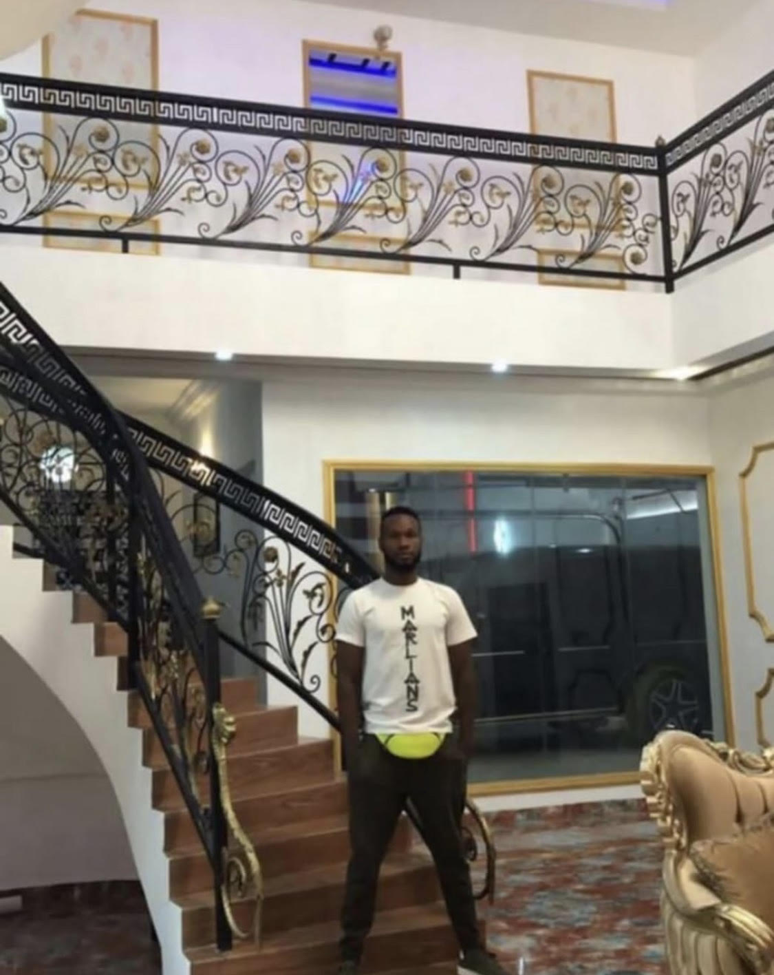 Wrought Iron Staircase 7