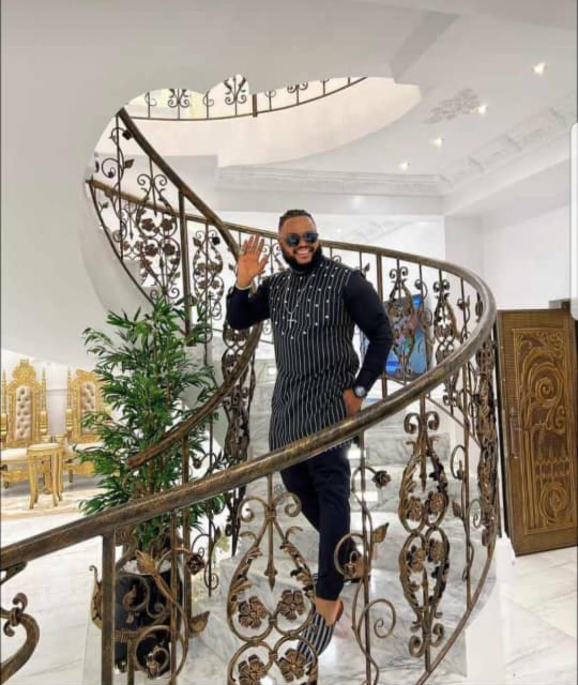 Wrought Iron Staircase 8