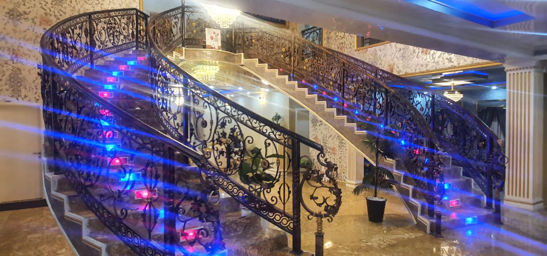 Wrought Iron Staircase 9