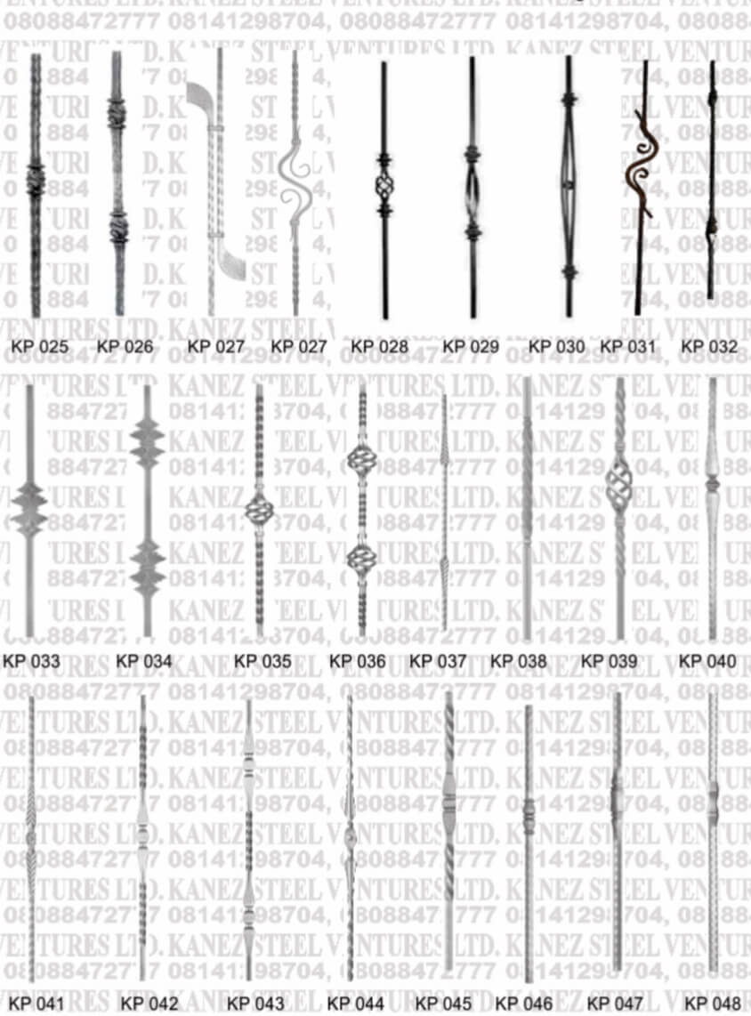 Wrought Iron Pickets & Panels 1