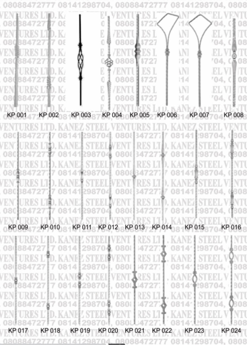 Wrought Iron Pickets & Panels 2