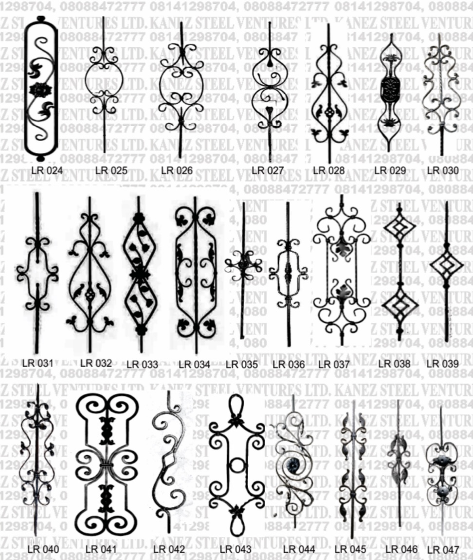 Wrought Iron Pickets & Panels 3