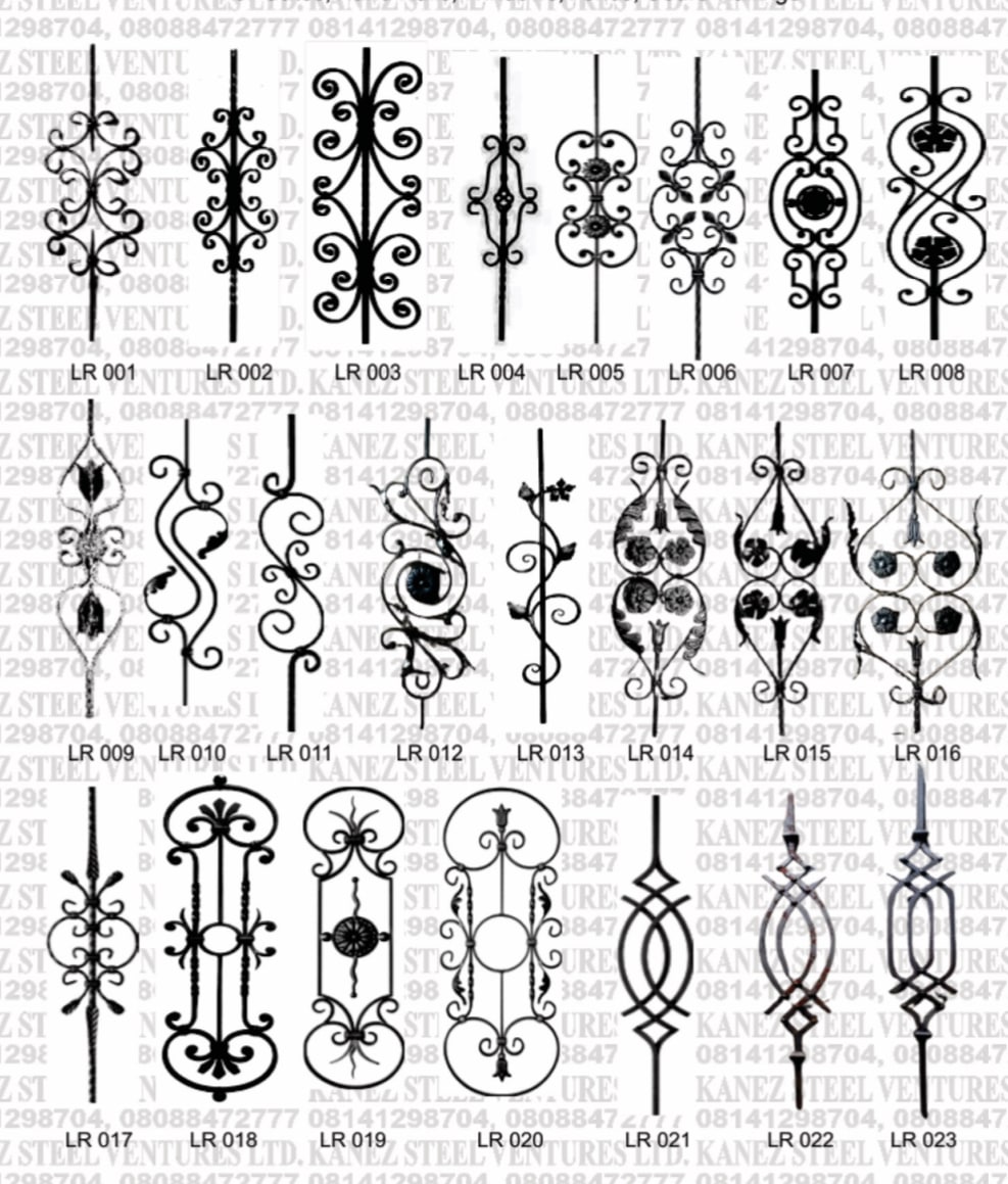 Wrought Iron Pickets & Panels 4